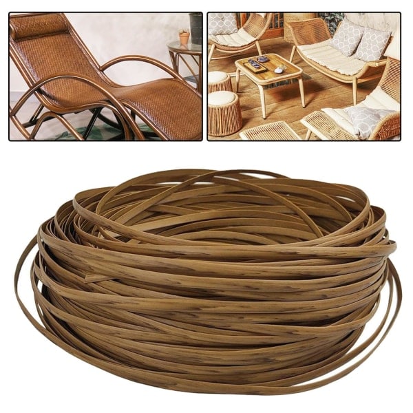 Stol Sofa Sofa Fastgørelsessæt 8mm Flet Møbel Reparationssæt PE træfarve