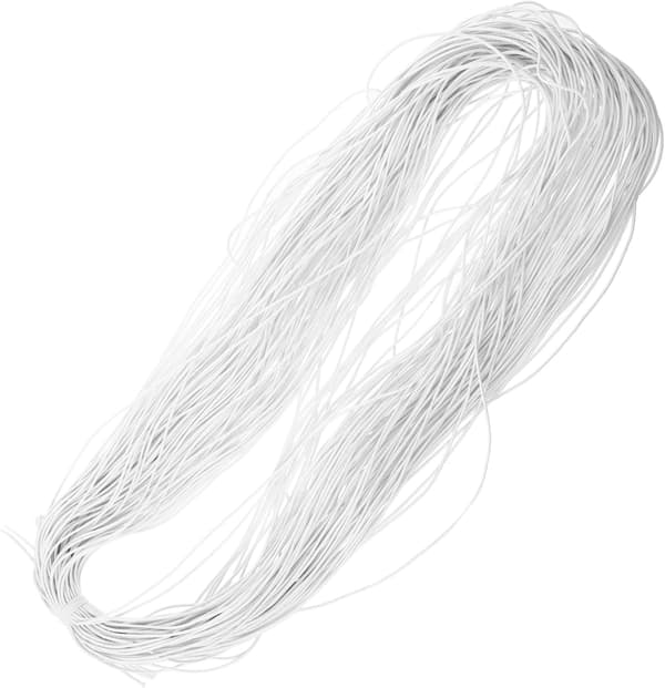 Bungee-snore og fastgørelsesanordninger Elastisk tråd til sko, armbånd, elastisk tråd, strækbart bånd, 5-pak