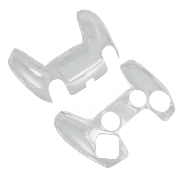 Protective Case for PS5 Controller, Transparent, Shockproof, Scratch-Resistant, Portable, Hard PC Shell