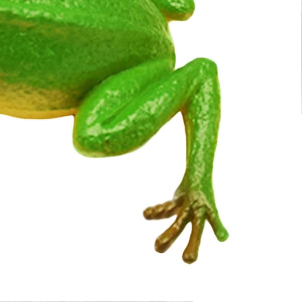 Realistic Frog with Lifelike Croak, Squeeze, Water Spray, Interactive, Vivid, Fun, Simulation Frog, Animal Model, Green