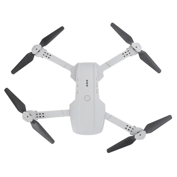 Remote Control 4K Camera Drone Foldable 4-Axis RC Quadcopter Model Toy with LED Light Dual Camera 0.1 0.1