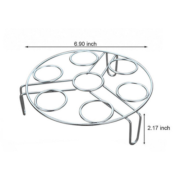 201 Triangulær Eggdamper 17,5*5,5cm Skjeholder Kjøkkenorganisering Matlagingsprepbeholder Beholdere