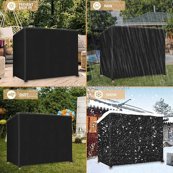 2-sits Patio Swing Cover - Utomhus Swingstolskydd, Hängmatta, Glider Skydd - Hållbart, Vattentätt, Dammtätt, Vindtätt, Allväderskydd