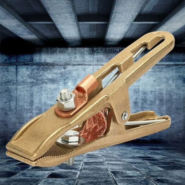 Brass Earth Clamp, Welding Ground Clamp for Cable Grounding for Welding Machine (500A)