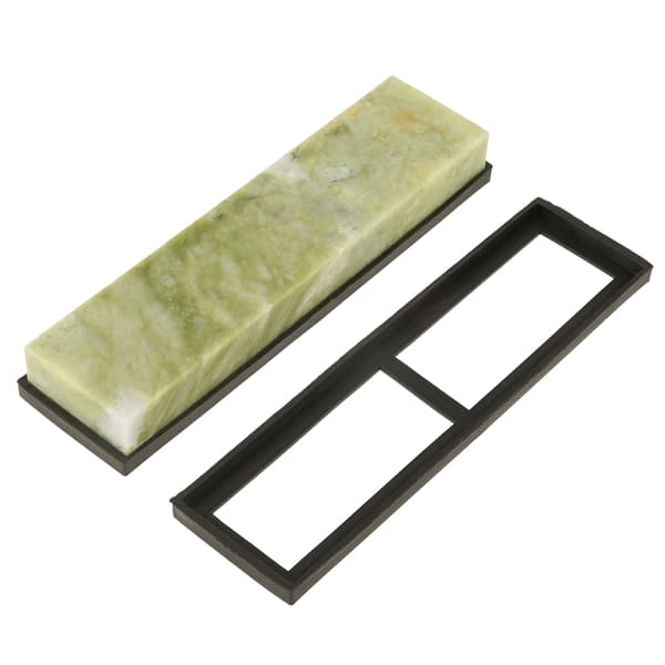 10000 Grit Emerald Knife Sharpening Stone with Drainage Base