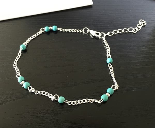 Anklet with extension chain