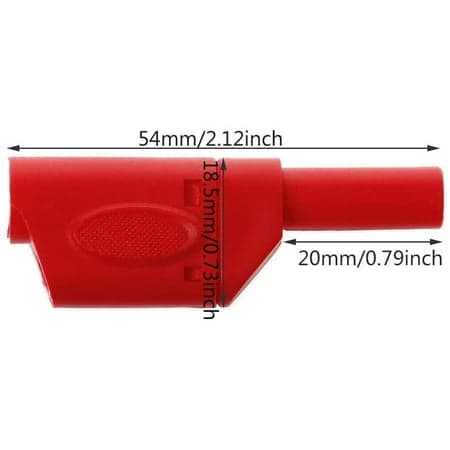 10 sett 4 mm hannhus stablebare bananplugger ledning loddetilkobling
