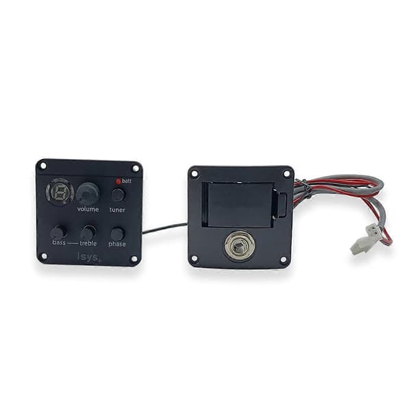 Akustisk Gitarr Pickup ISYS+ EQ Förförstärkarsystem för Akustisk Gitarrförstärkare Justerbart Ljud Guita Som Visas As Shown