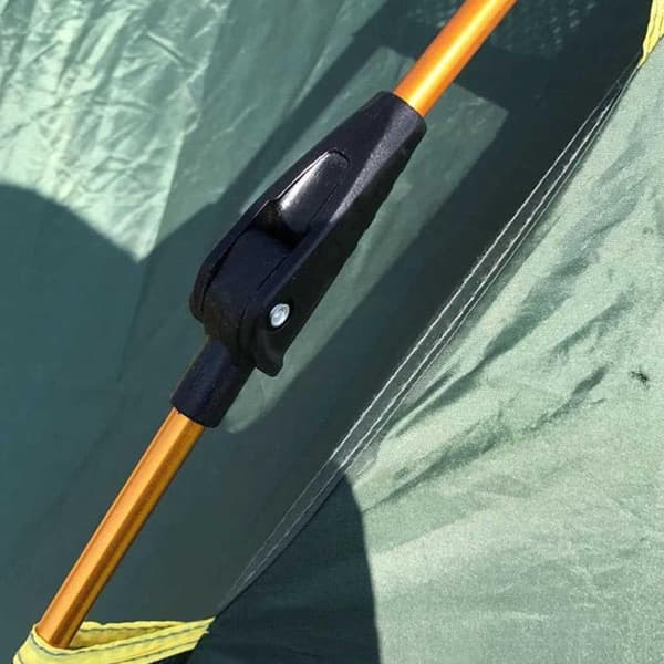 4 stk. teltstangbeslag - foldbar forbindelse - nylonstangadapter - telttilbehør, 8,5 mm