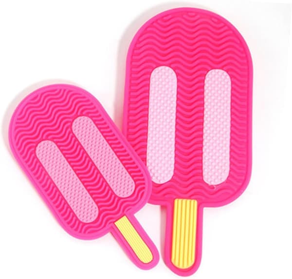 Makeup Brush Cleaner Beauty Tool Cleaning Device Silicone Cleaning Pad Reusable Brush Cleaning Pad Mixed Style