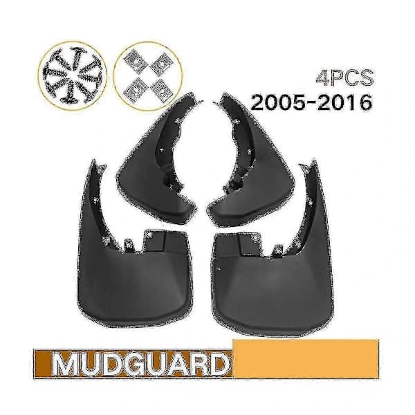 Utsøkte sprutskjermer for Navara D40 2005-2016 Sprutskjermer Tilbehør-yujia_