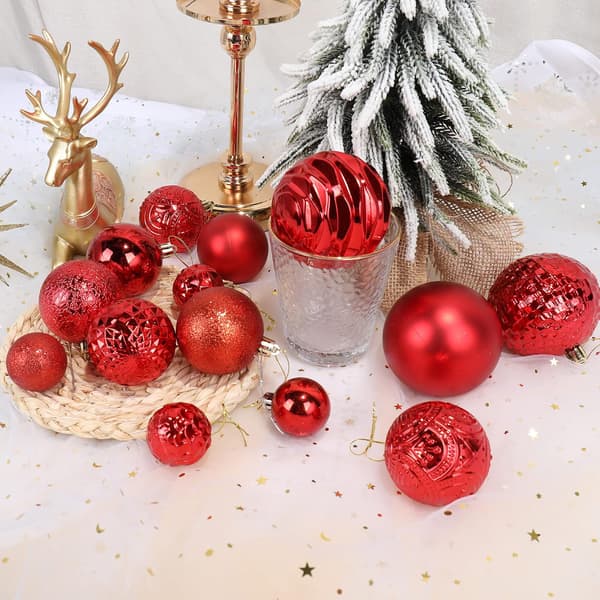 1 pc Christmas Tree Balls Shatterproof Christmas Decorations for Ch