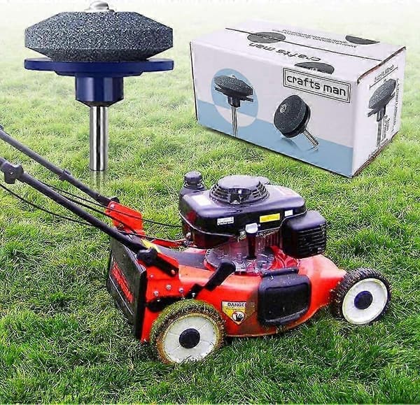 Lawn Mower Blade Sharpener, Universal Durable Lawn Mower Blade Sharpener for All Drills/Hand Drills
