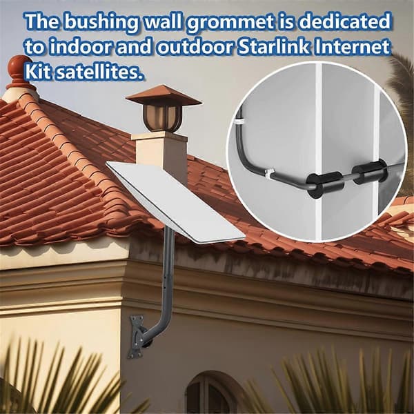 Cable Routing Kit, Wall Sleeve for 25mm Wall Hole, Cable Gland Bushings, Wall Bushing for E