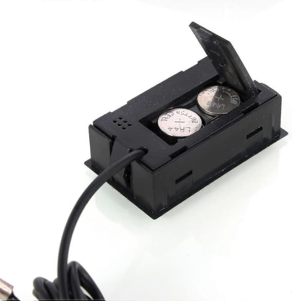 Digitalt LCD-termometer Temperaturmåler med Ekstern Sensor til Køleskab