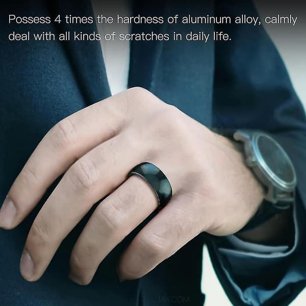 R4 Smart Ring - Ny Teknik NFC ID M1 Ring, Kompatibel med iOS Windows NFC Smart