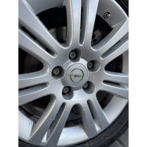 4-pak - Opel Navkapsler / Hjulnavsemblem - Bil 58mm - Sølv 58mm - Silver