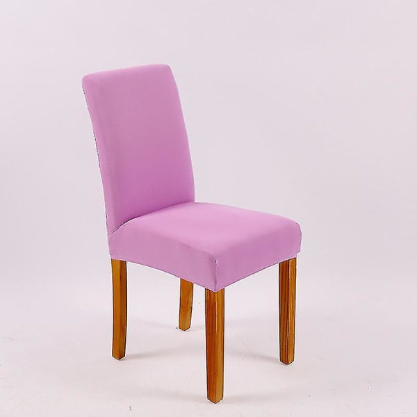 Spisebordstoltrekk Moderne Elastisk Stretch Stolputebeskytter Avtakbar Vaskbar Kjøkkenstolsetetrekk Lys farge Light color