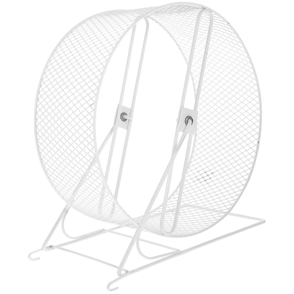 Intressant Hamsterlöpband Hushållsigelkottlöp Leksak Med Stativ Vit 26X15X28.5CM white 26X15X28.5CM