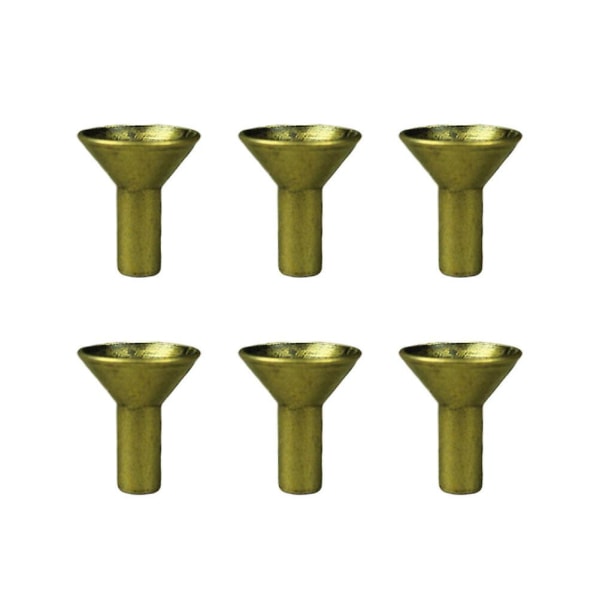 6 stk. Kreative Metal Filter Form Røgelseskar Holdere Retro Cucurbit Kerne Røgelsespind Holder Til Backflow