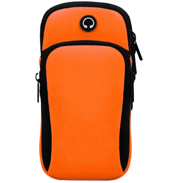 Arm Bag - (Oransje) En Telefon Arm Bag Mini telefonveske