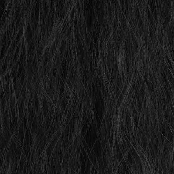 Højtemperaturfiber Lang Krøllet Hårparyk til Kvinder, Sort