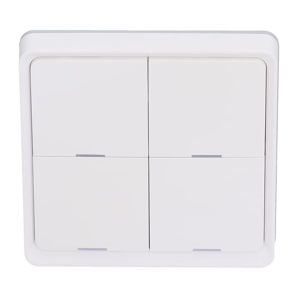 4-veis trådløs scenebryter for ZigBee WIFI 2.4GHZ Intelligent