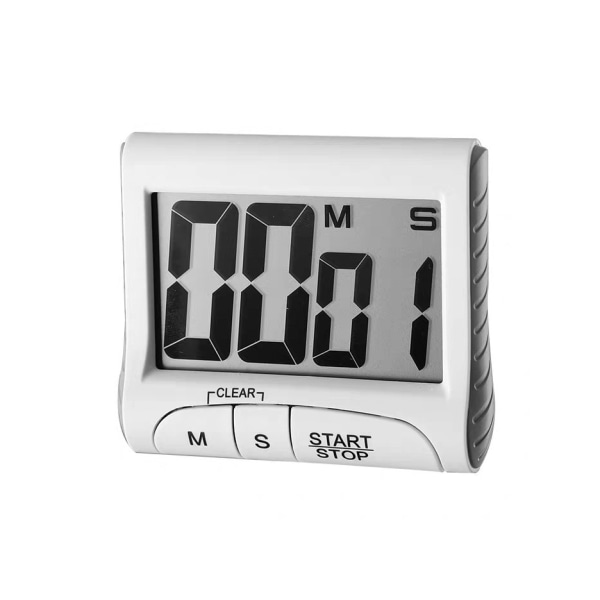 Digital Kitchen Timer, Large Digit Kitchen Timer and Countdown, Kitchen Clock/Kitchen Alarm with Back Stand, LCD Display