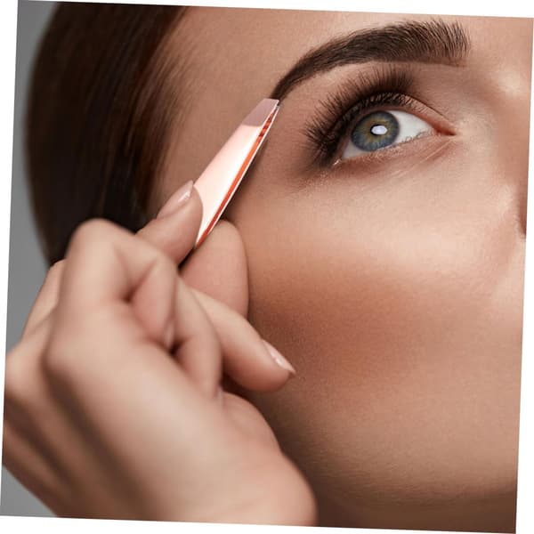 4pcs Stainless Steel Eyebrow Tweezers for Eyelash Extension