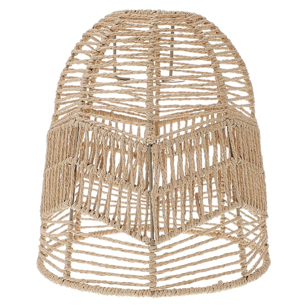 Udendørs Lanterne Pendel Lampe Dekoration Retro Lysekrone Dækning Husholdnings Lysekrone Dækning Khaki23.5x20.5cm