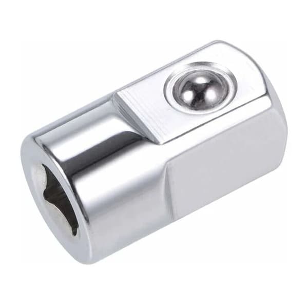 1 stk. reduksjonshylseadapter 1/4 tomme hunn til 1/2 tomme hann Cr-V