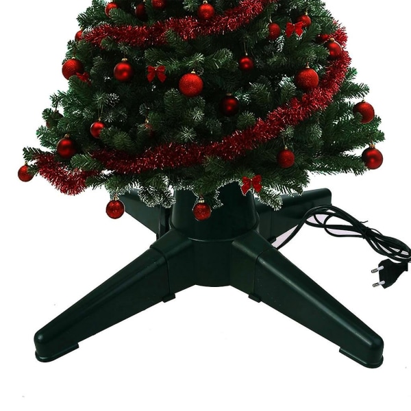 Heavy Duty artificiellt träd elektrisk vridbar bas Julgransställ Universal