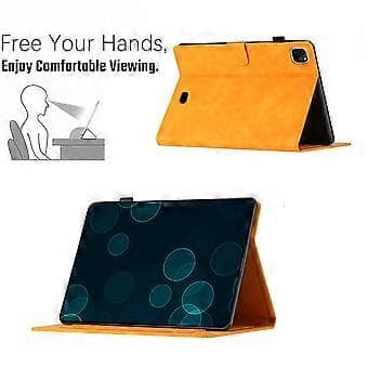 Embossed Leather Case for iPad Pro 11 2024 (Yellow)