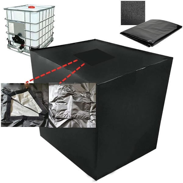 Vattentanklock, Lock för 1000 L IBC-Tank med Rektangulärt Lock 116 X 100 X 120cm