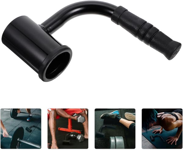 Shaped Handle Barbell Handle Robust Training Pull Bar Training Bar Back Pull Equipment Gym Accessories
