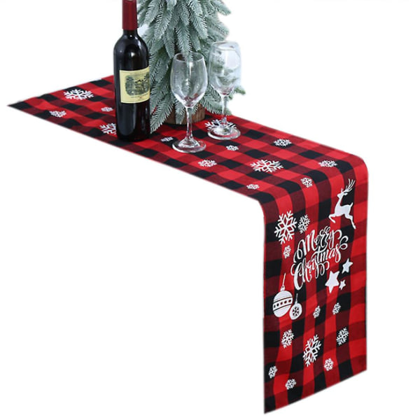 FawnChristmas Dukduk Juldukduk Duk Matplats Restaurang Borddekoration Jul Födelsedagsfest Dekoration 12 X 71 Tum Fawn