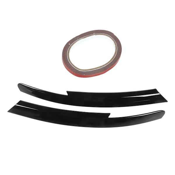 Commodore HSV Gloss Black Headlight Eyebrow Trim Left Right Protective Lamp Cover Replacement
