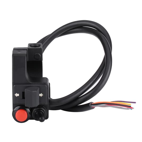 22mm Motorcycle ATV Handlebar Headlight Mount Push Horn Turn Signal Switch for GS