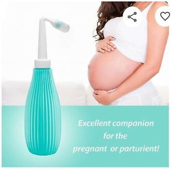 450ml Bärbar Resebidet Bärbar Bidet för Toalett Handhållen Efter Förlossning, Hygienvård Grön