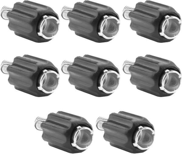 8 Pieces M5 Bicycle Brake Adjusting Screws Rear Derailleur Gear Adjustment Inline Cable Adjuster