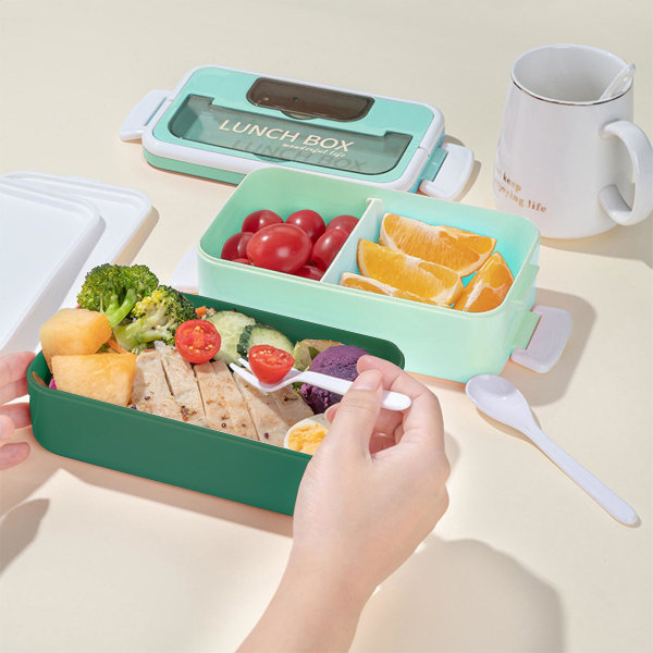 Bentobox för studenter - perfekt läcksäker lunchlåda för studenter, mammas favorit, ingen skadlig substans