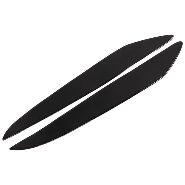 Mazda 3 2010 2013 Replacement Left Right Headlight Eyebrow Eyelid Cover Trim Piano Black