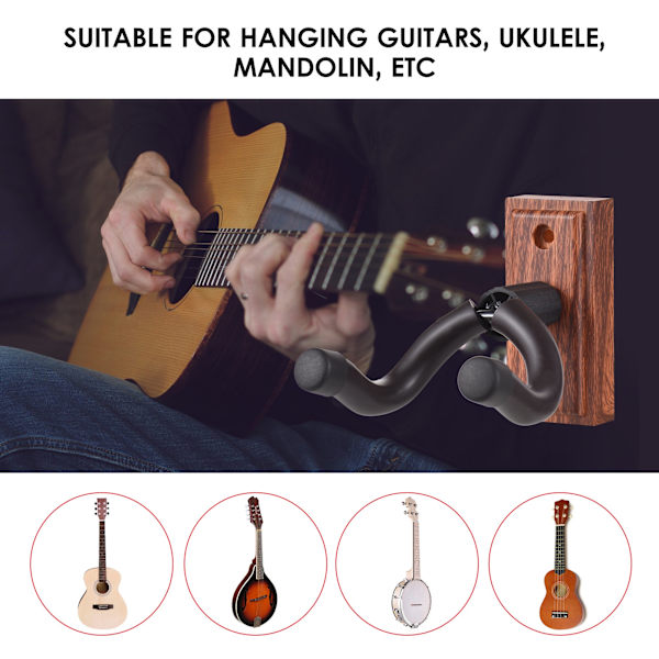 Gitarrväggkrok Gitarrväggkrok