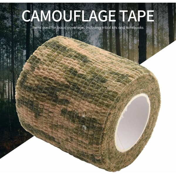 Stealth-naamiointiteippi metsästyskiväärille, ulkoiluun ja pyöräilyyn, naamiointi 2