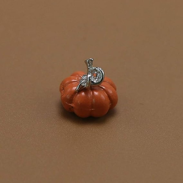 10 stk legeret græskar vedhæng Farverige DIY Halloween charms Smykkefremstilling tilbehør til halskæde armbånd