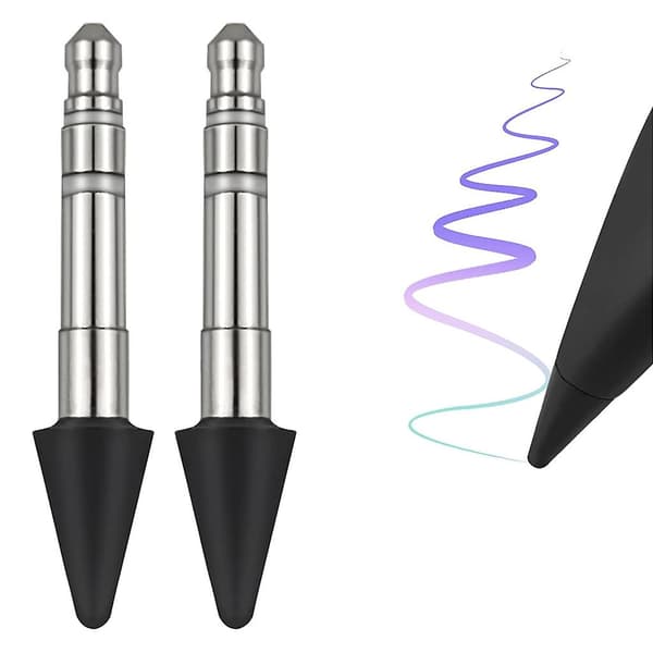Ersättningstoppar för Microsoft Surface Slim Pen 2, 2-pack (FMY)
