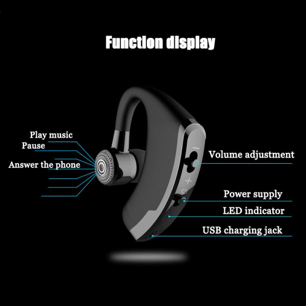 Langattomat Bluetooth-kuulokkeet Äänenohjauksella Bluetooth-kuulokkeilla