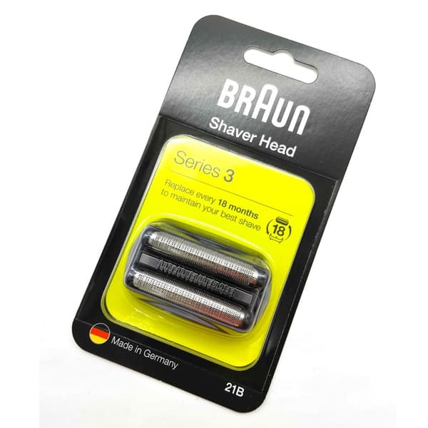 Braun Series 3 Shaver Replacement Head - 21B - Compatible with models 300s, 310s and 3010BT