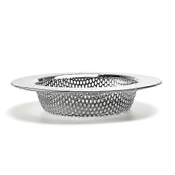 Vaskesi, Rustfrit Stål Vask Afløbskurv, Tåler Opvaskemaskine, 3-pak