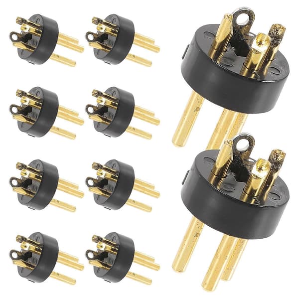 XLR-liitin äänimuunnosliitin mikrofonille 10 kpl 3-nastainen liitinsovitin[DB]